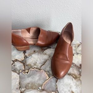 Madewell Shoes size 6 Lucie D’orsay Leather Cognac